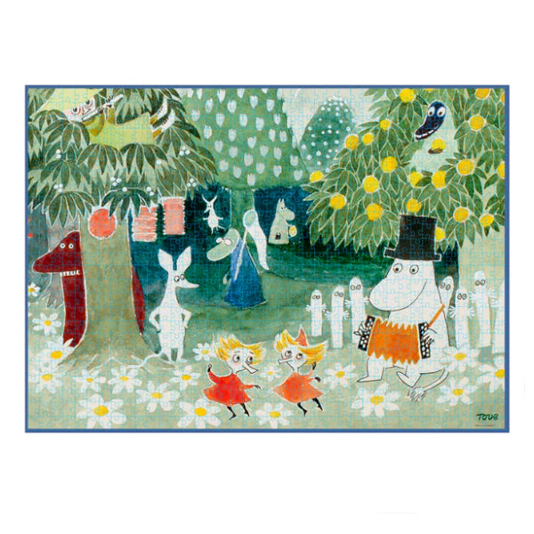 Moomin 1000 Piece Jigsaw - Music Garden