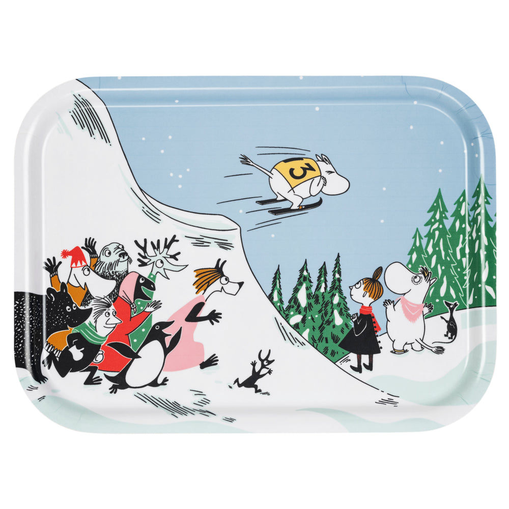 Moomin Tray - Ski Jumping