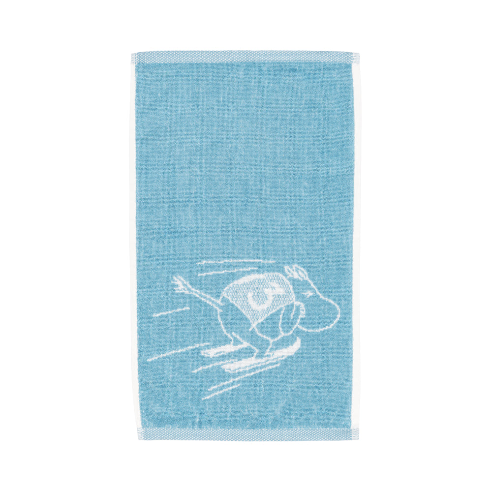 Moomin Hand Towel - Ski Jumping