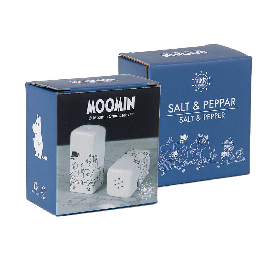 Moomin Salt and Pepper Shakers - Family