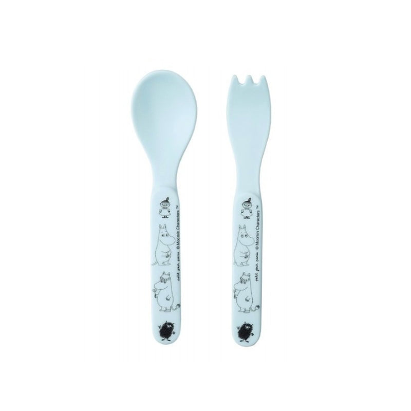 Moomin 2 pcs Cutlery Set - Blue