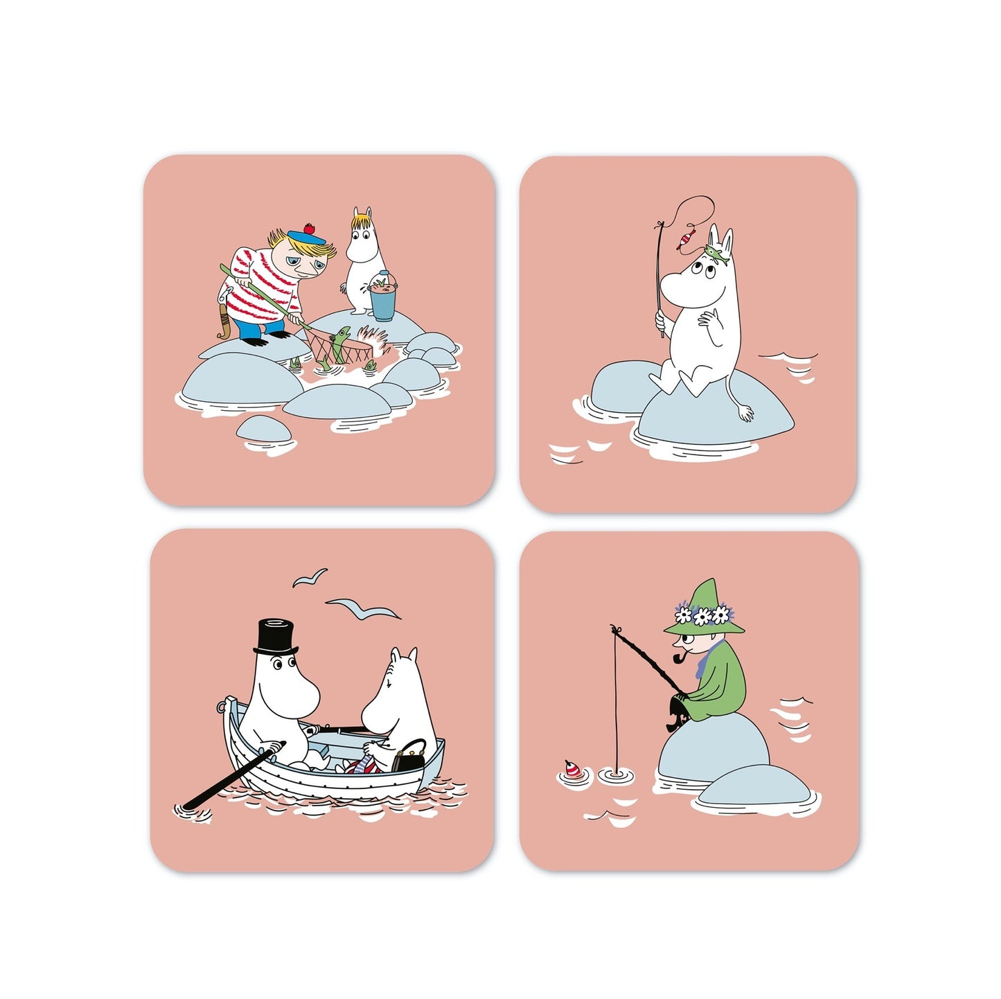 Moomin Coaster - Summer 2022 (Set of 4)