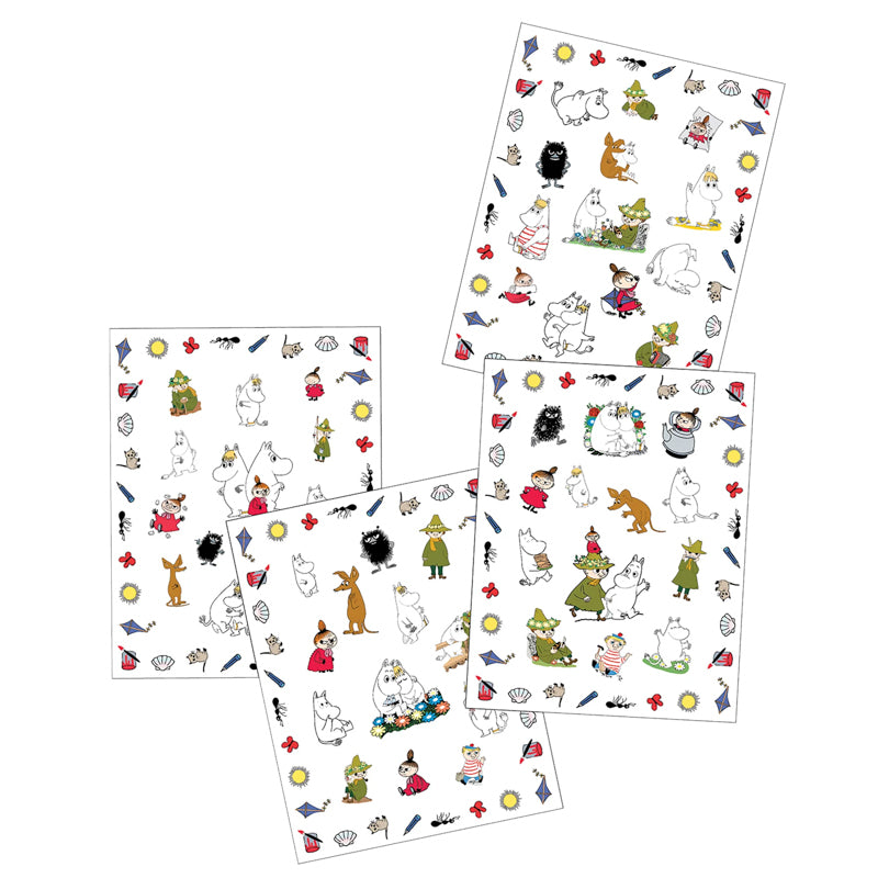 Moomin Sticker Set - Moomin and Friends 180pcs