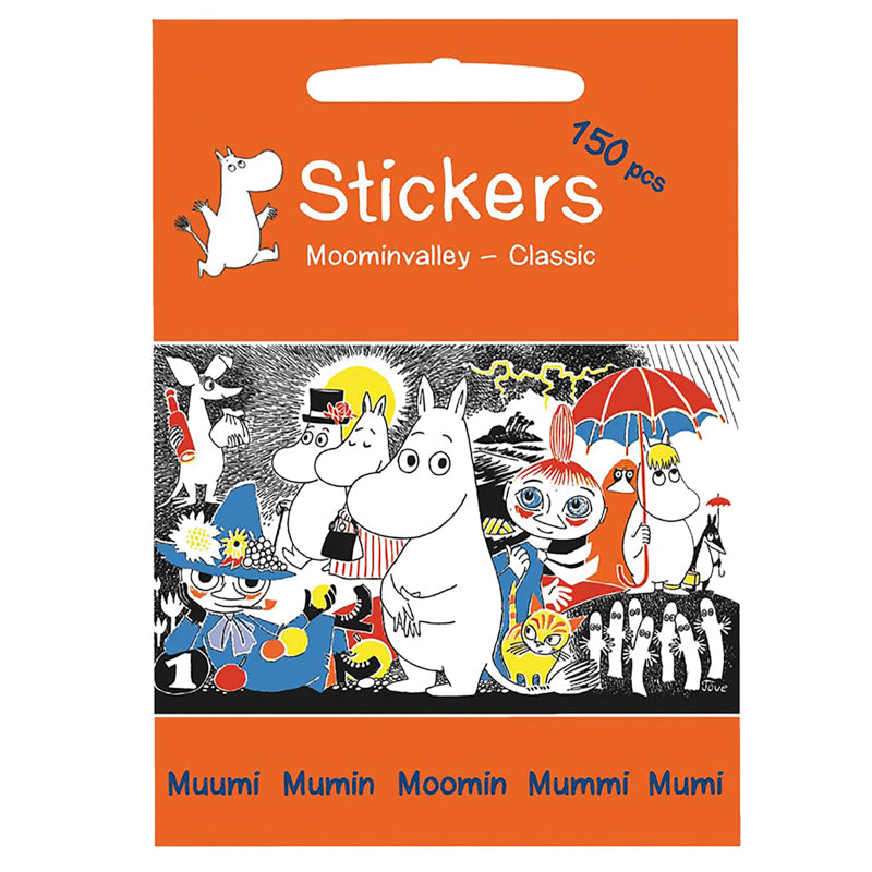 Moomin Sticker Set - Moominvalley Classics 150pcs