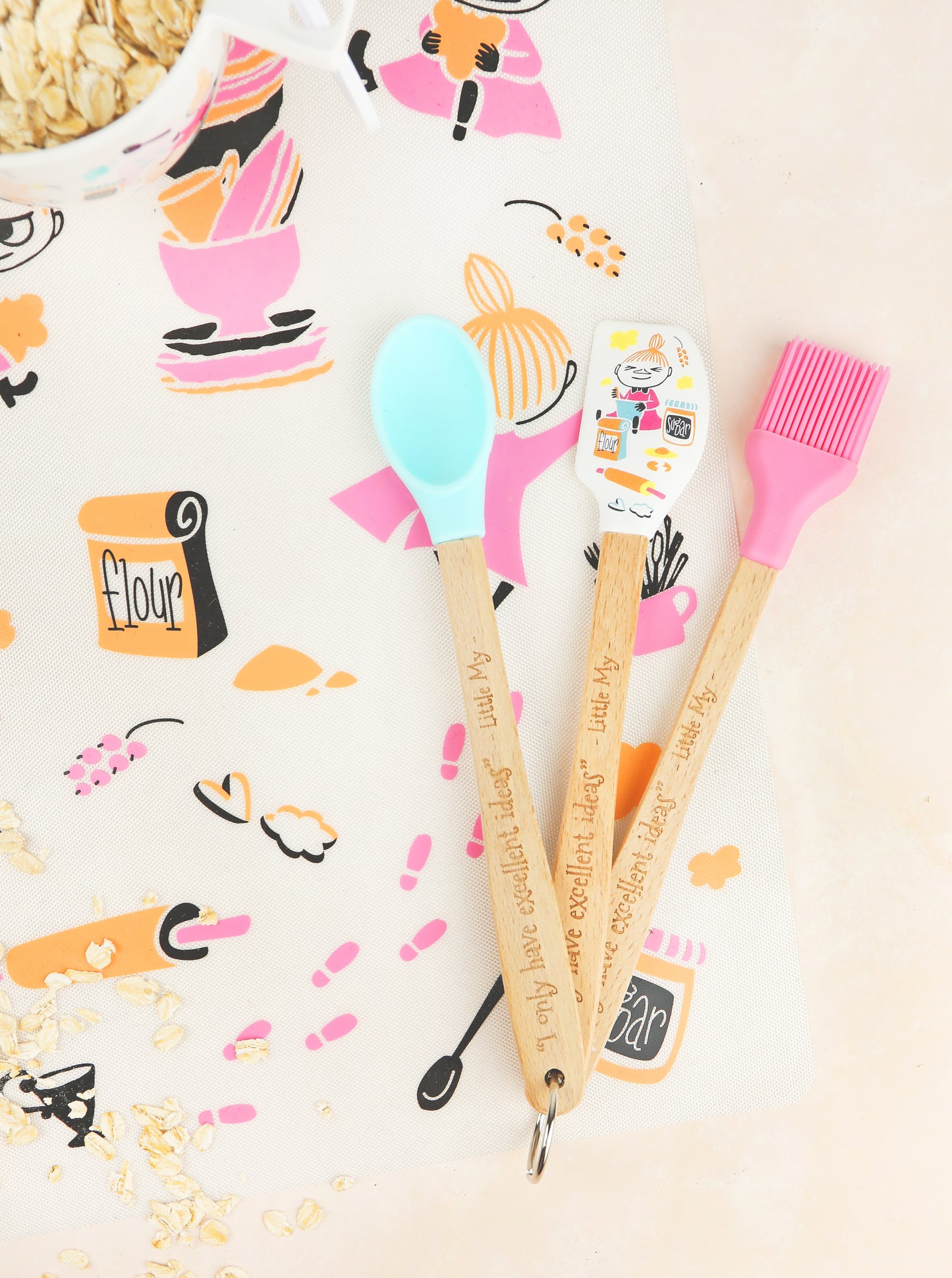 Moomin Baking Set - Little My Pastel