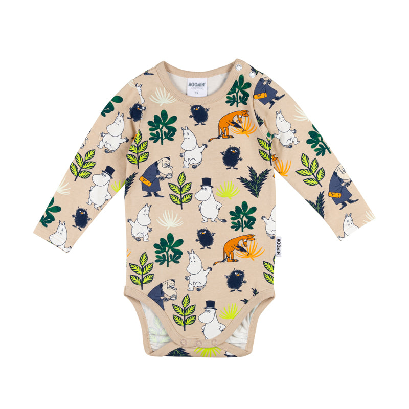 Moomin Baby Grow - Herbarium Beige