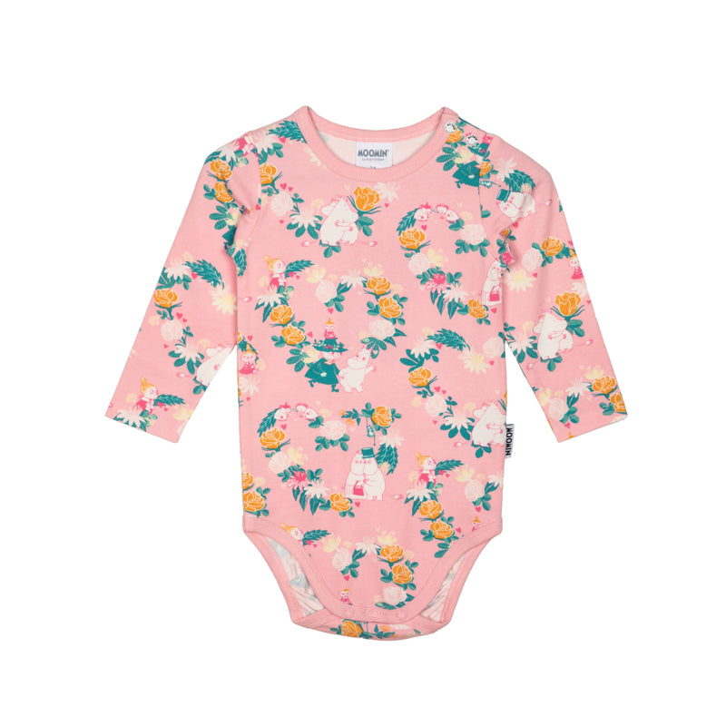 Moomin Baby Grow Soulmates Pink - Main Image