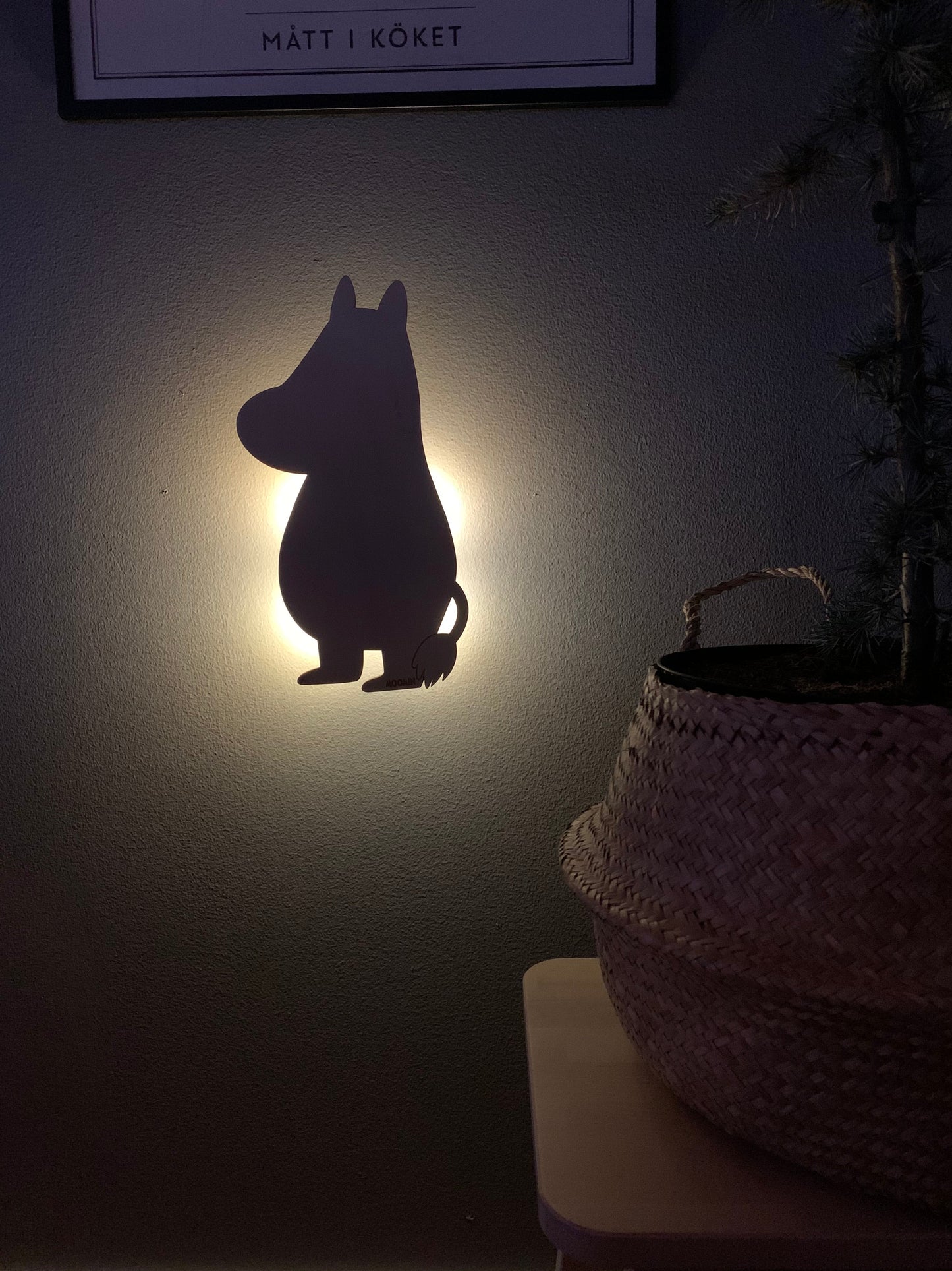 Moomin Wooden Lamp