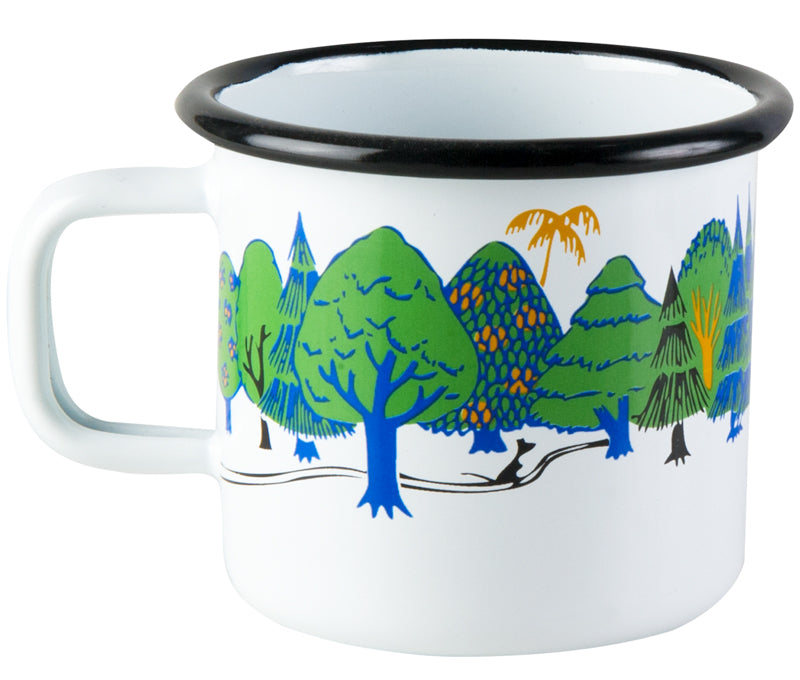 Moomin Enamel Mug - Moominvalley (3.7dl)