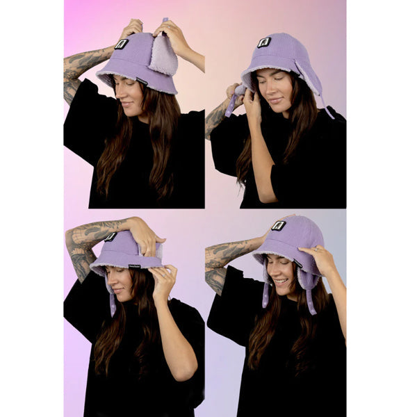 Moomins Love Winter Bucket Hat Adult - Pink