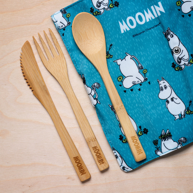 Moomin Bamboo Cutlery Set