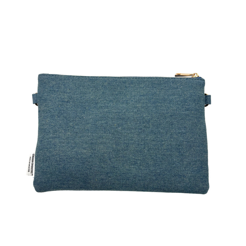 Moomin Denim Clutch Bag