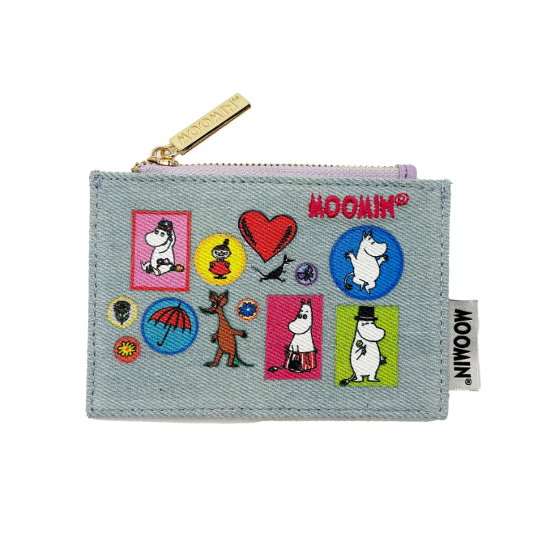 Moomin Denim Zip Purse