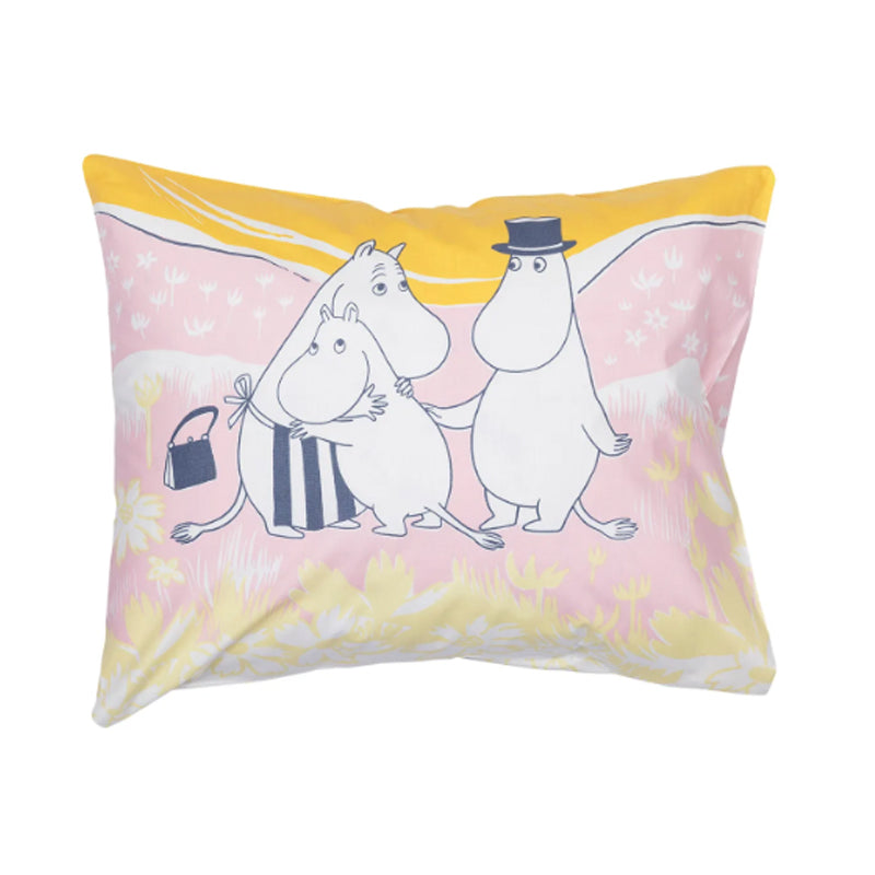 Moomin Pillow Case - Family Time 50x60cm