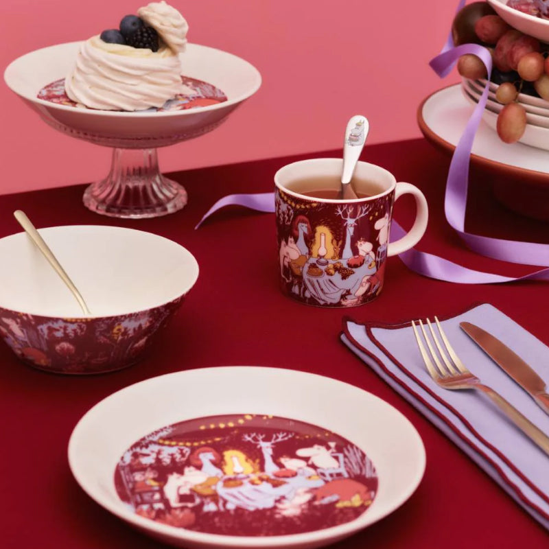 Moomin Plate - Festive Moments