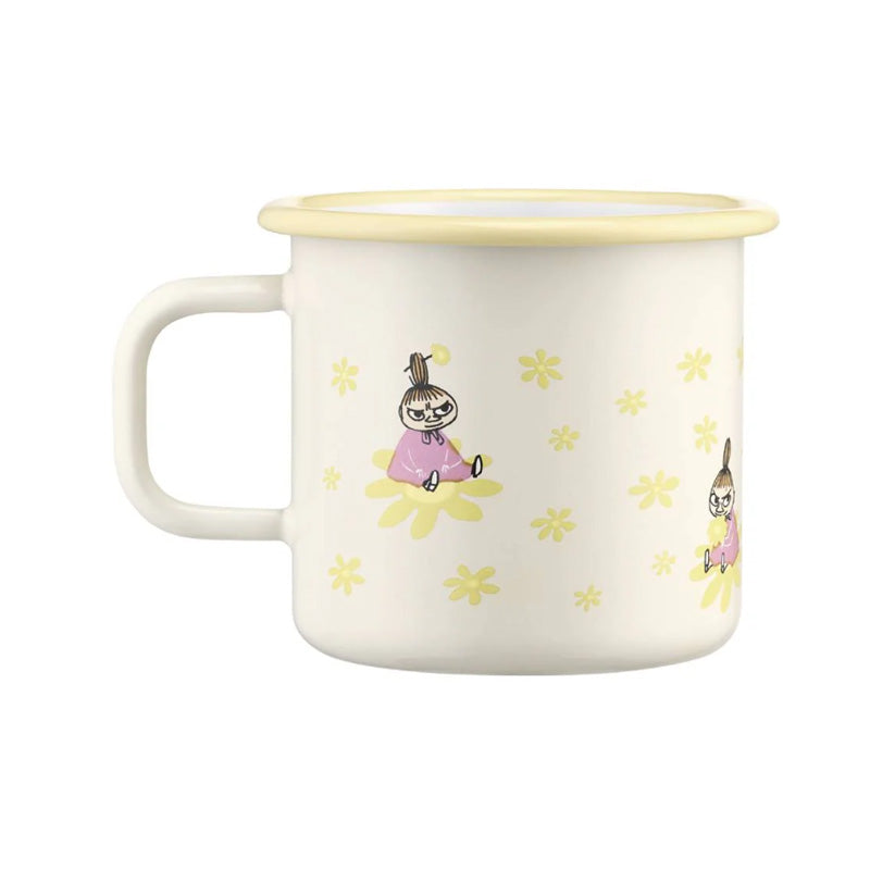 Moomin Enamel Mug - Flowers (3.7dl)