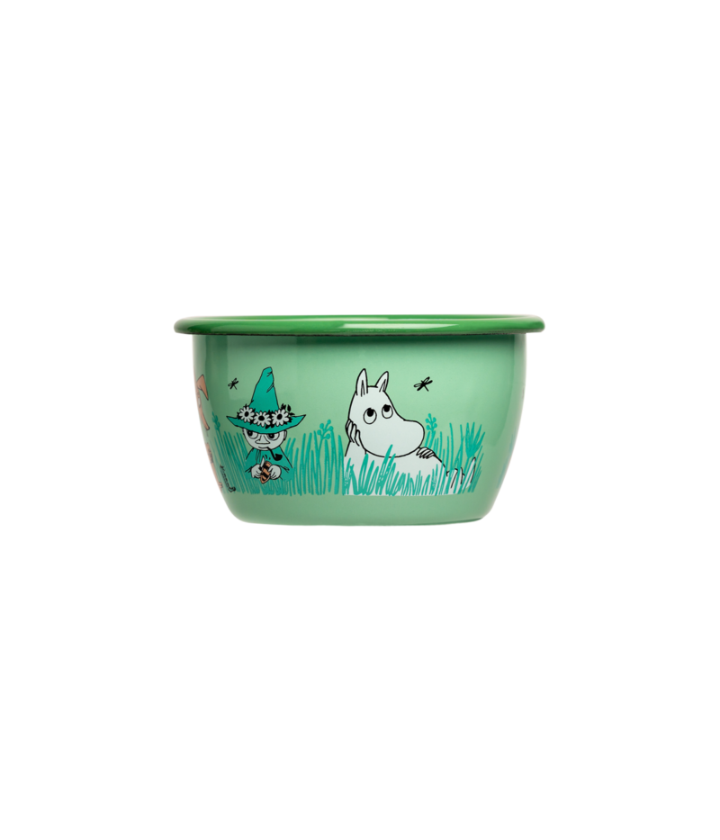 Moomin Enamel Bowl - Boys (0.3l)