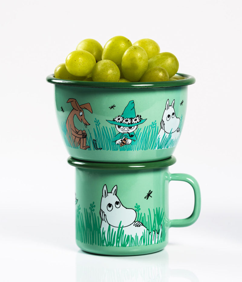 Moomin Enamel Bowl - Boys (0.3l)