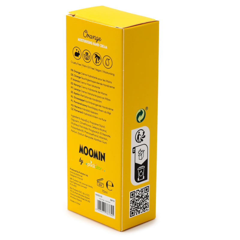 Moomin Moisturising Hand Cream - Orange (75ml)