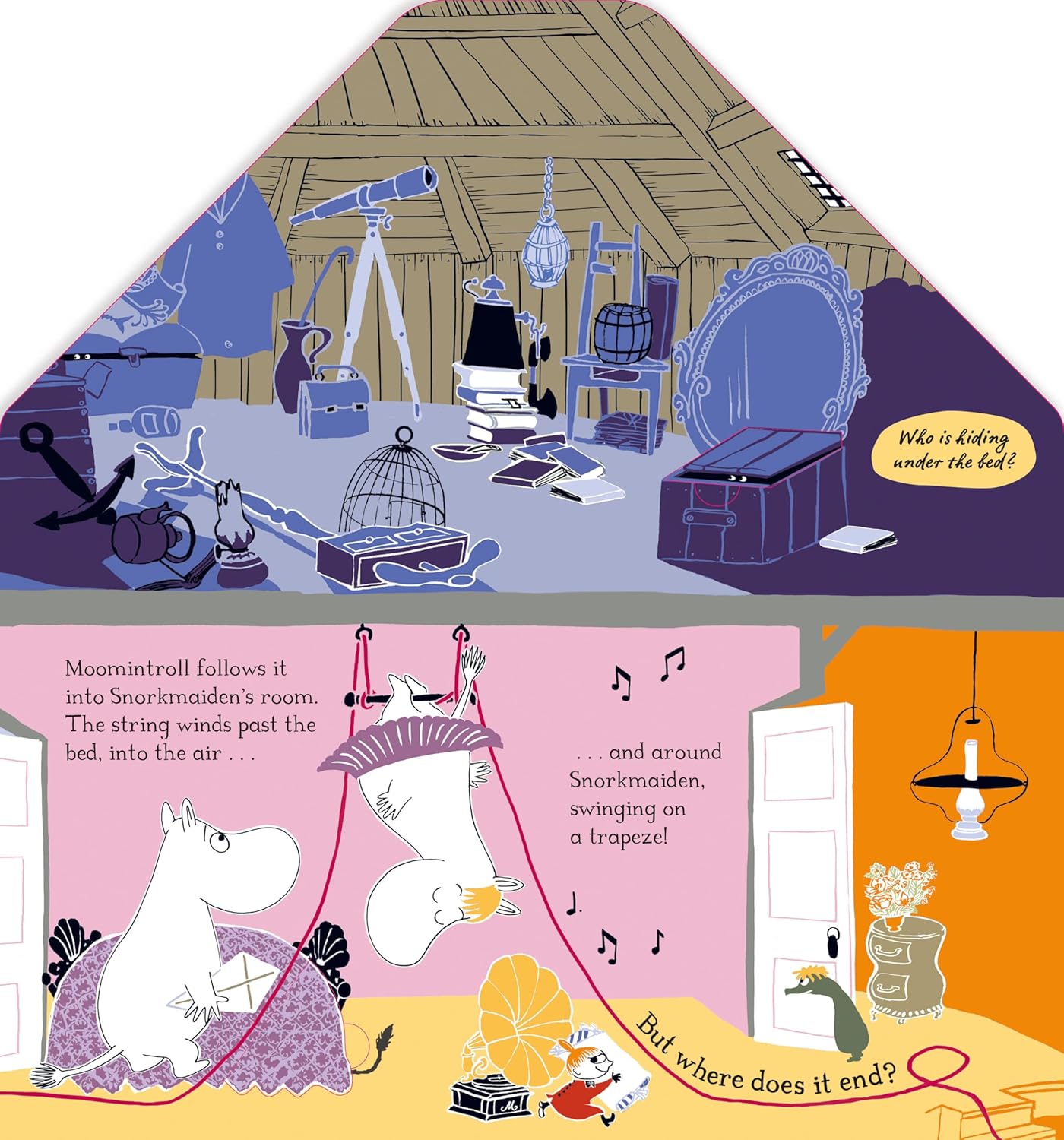 In the Moominhouse: A Lift-the-Flap Moomin Story