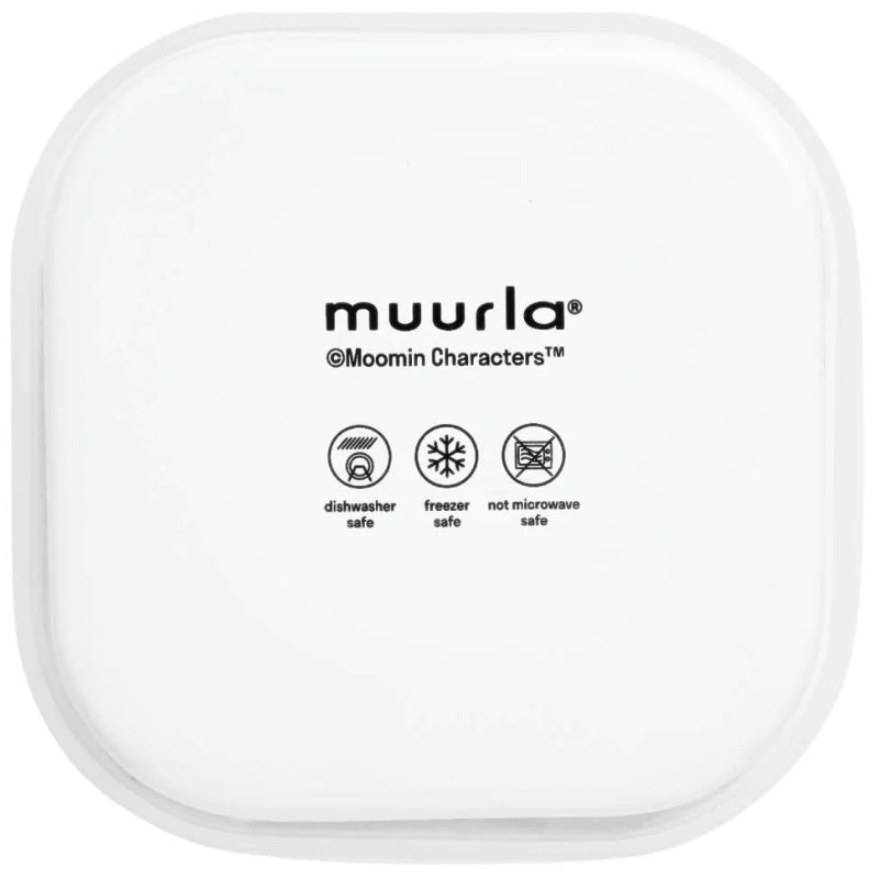 Moomin Enamel Jar With Lid 0.6 L Joyful Apples (S)