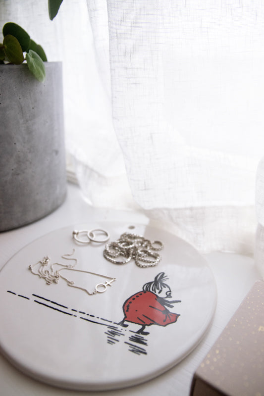 Moomin Ceramic Pan Dish - Little My