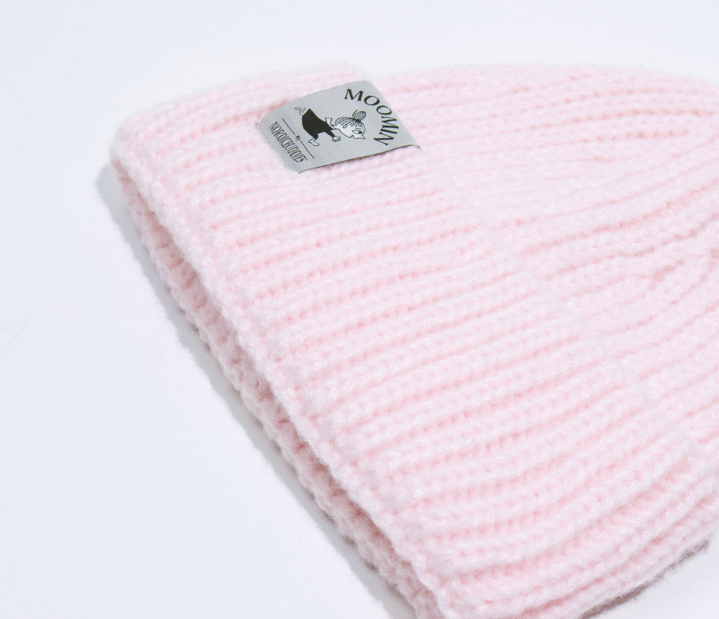 Moomin Adult Beanie Hat - Little My Pink