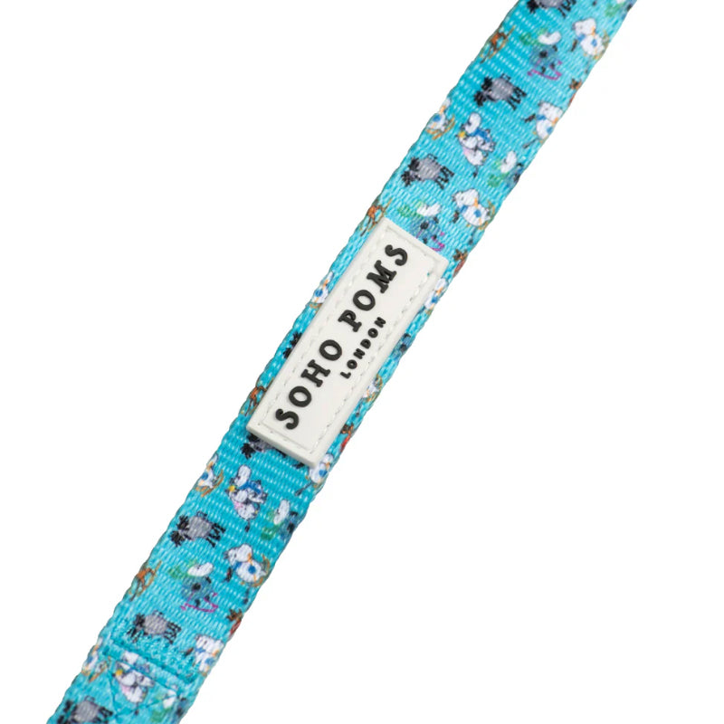 Moomin Blue Holiday Dog Lead