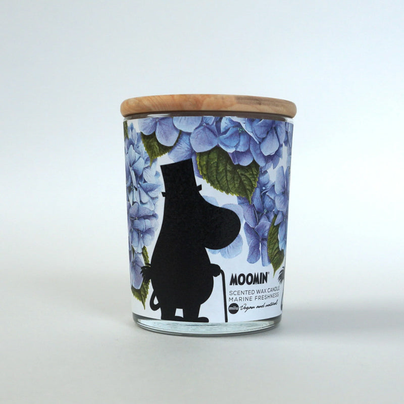 Moomin scented candle by MiLu - Marine Freshness