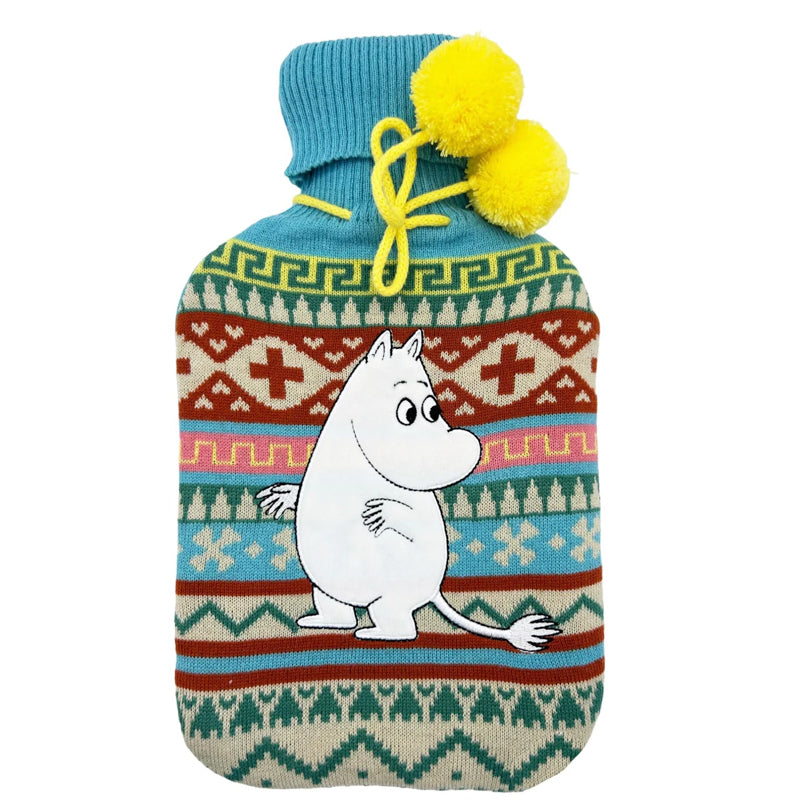 Moomin Hot Water Bottle - Fair Isle