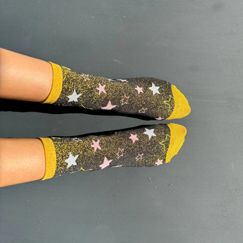 Moomin Ladies Socks - Star Glitter