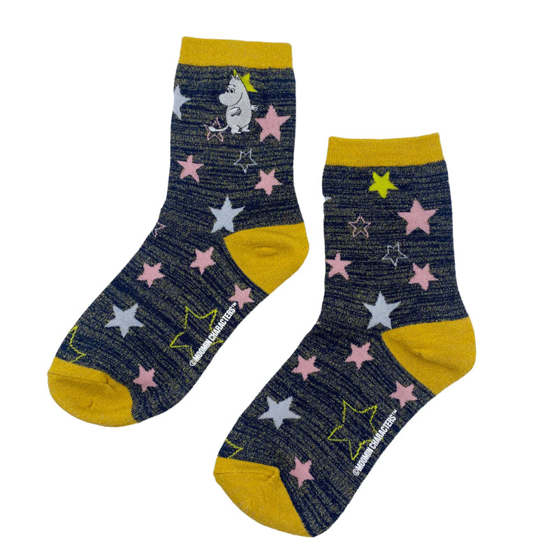 Moomin Ladies Socks - Star Glitter