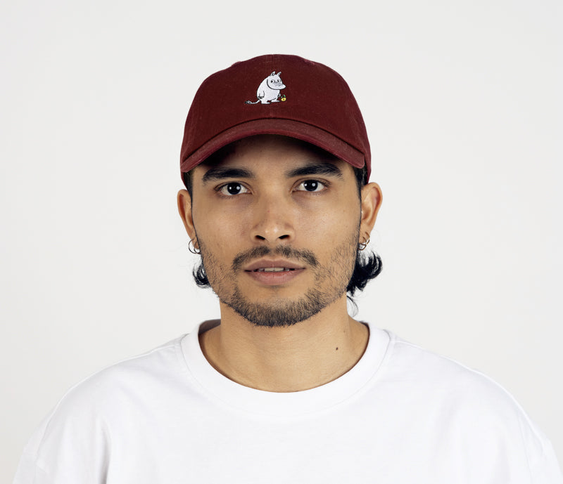 Moomin Dad Cap - Moomintroll, Burgundy
