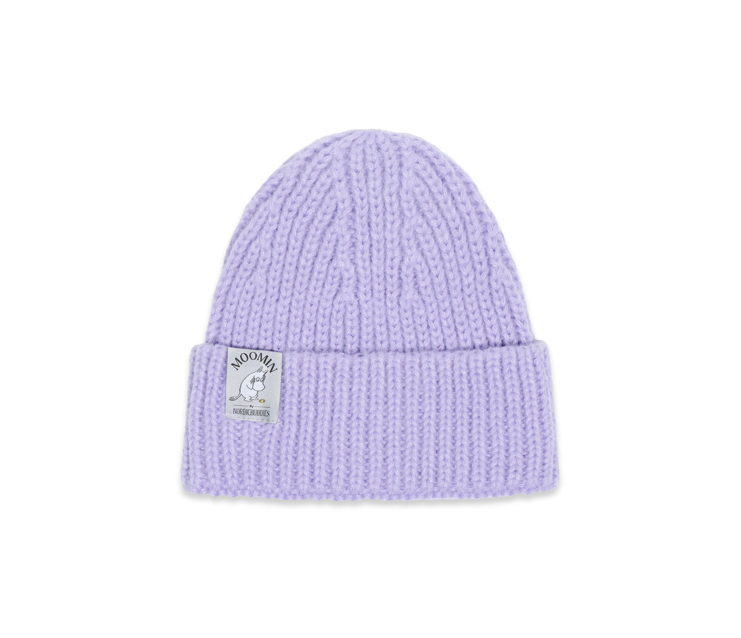 Moomin Adult Beanie Hat - Moomintroll Lilac