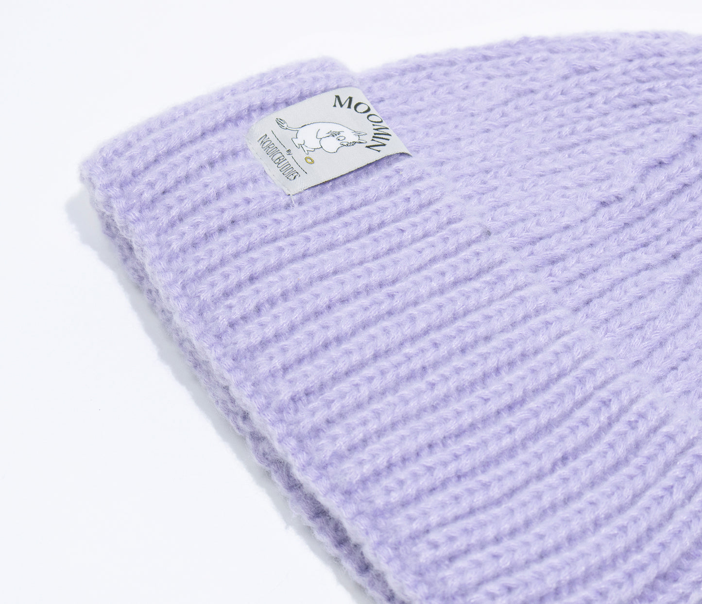 Moomin Adult Beanie Hat - Moomintroll Lilac