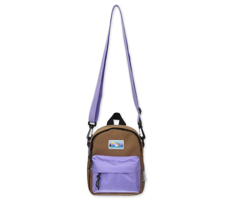 Moomin Adventure Cross Body Bag - Brown/Purple
