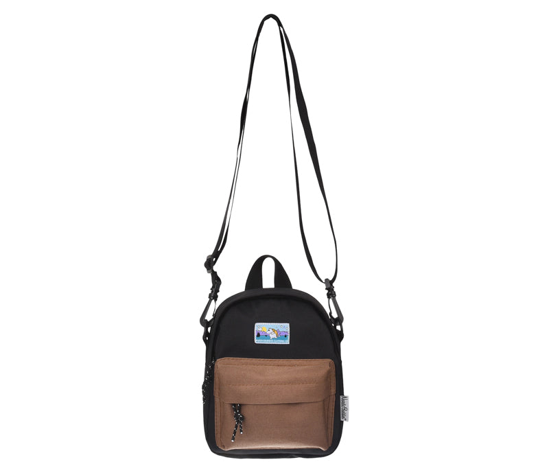 Moomin Adventure Cross Body Bag - Black/Brown