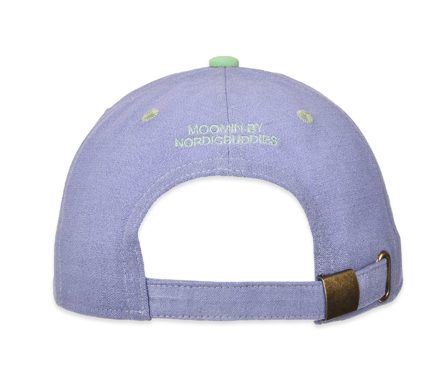 Moomin Baller Dad Cap - Moomintroll Pastel Green and Lilac