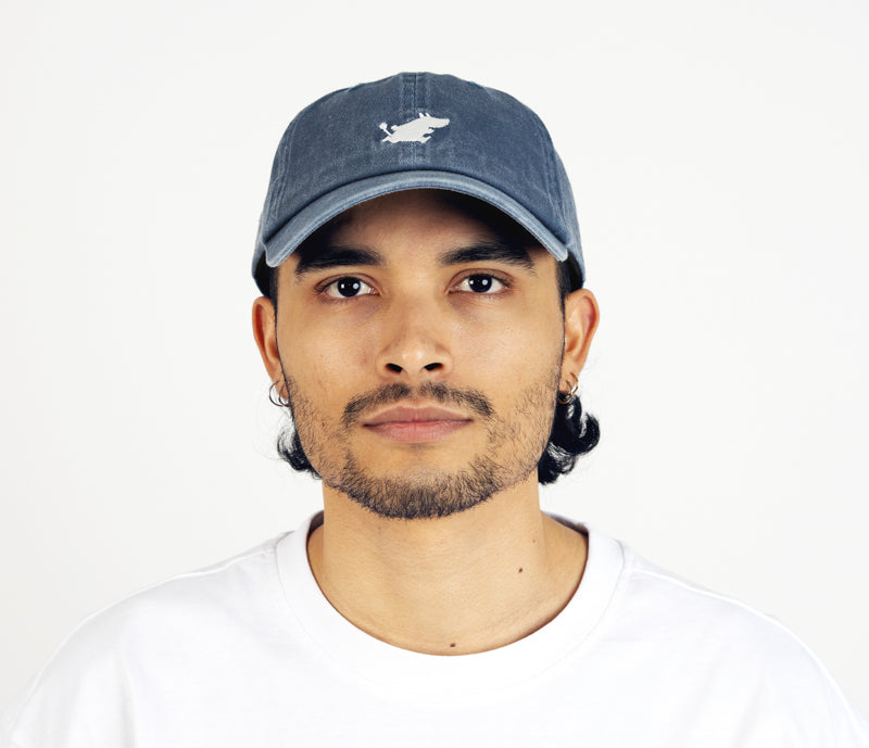 Moomin Dad Cap - Running, Lowkey Blue Denim