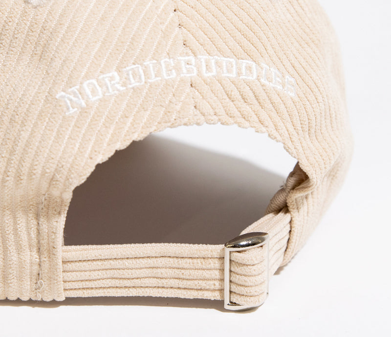 Moomin Dad Cap - Running, Beige Corduroy