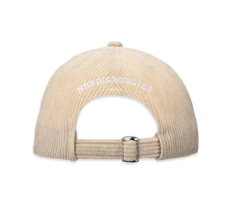 Moomin Dad Cap - Running, Beige Corduroy
