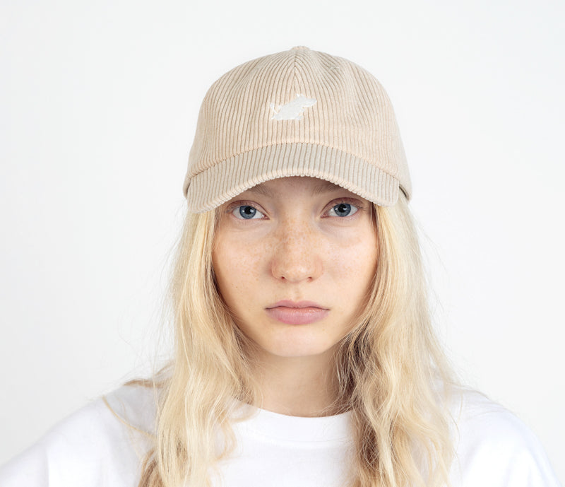 Moomin Dad Cap - Running, Beige Corduroy