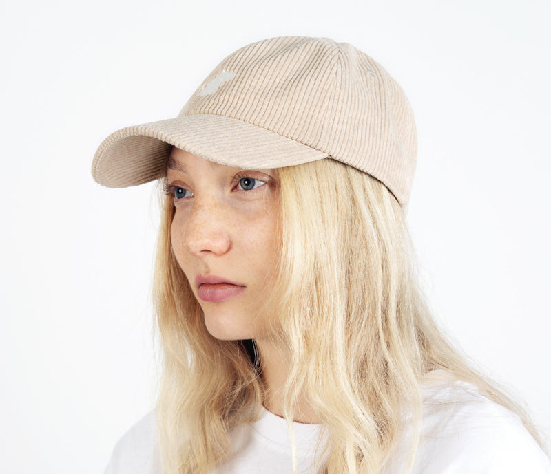 Moomin Dad Cap - Running, Beige Corduroy