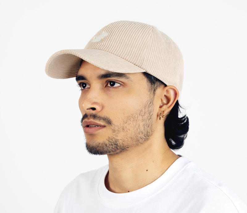 Moomin Dad Cap - Running, Beige Corduroy