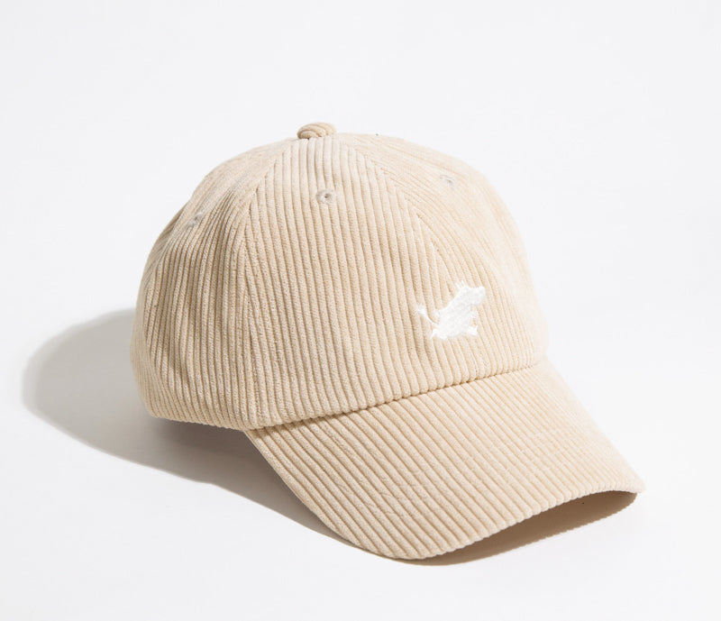 Moomin Dad Cap - Running, Beige Corduroy