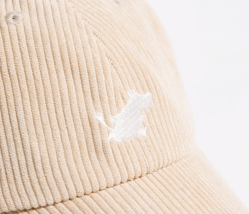 Moomin Dad Cap - Running, Beige Corduroy