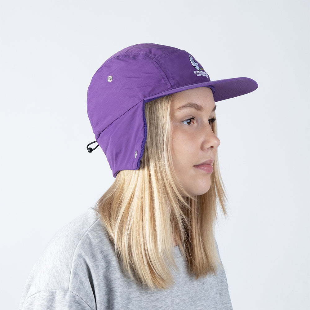 Moomin Adult Nylon Winter Hat - Moomintroll Purple