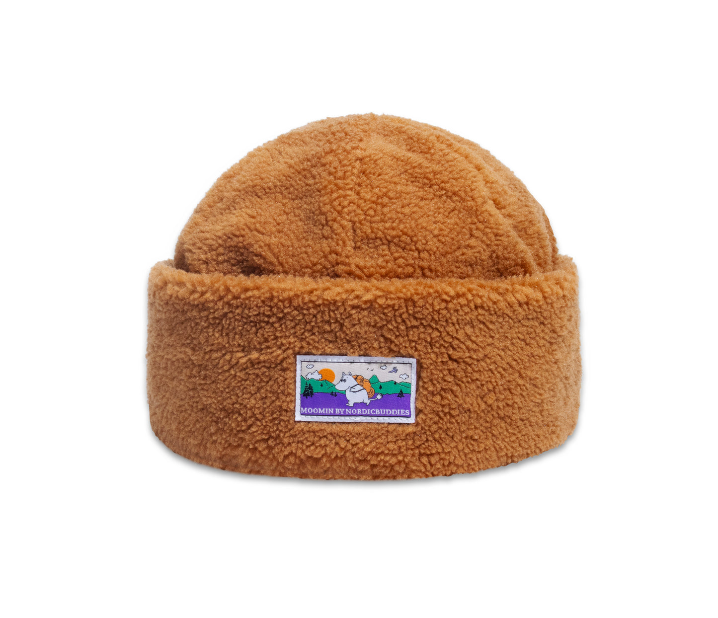 Moomin Adult Fargo Beanie Hat - Moomintroll Brown