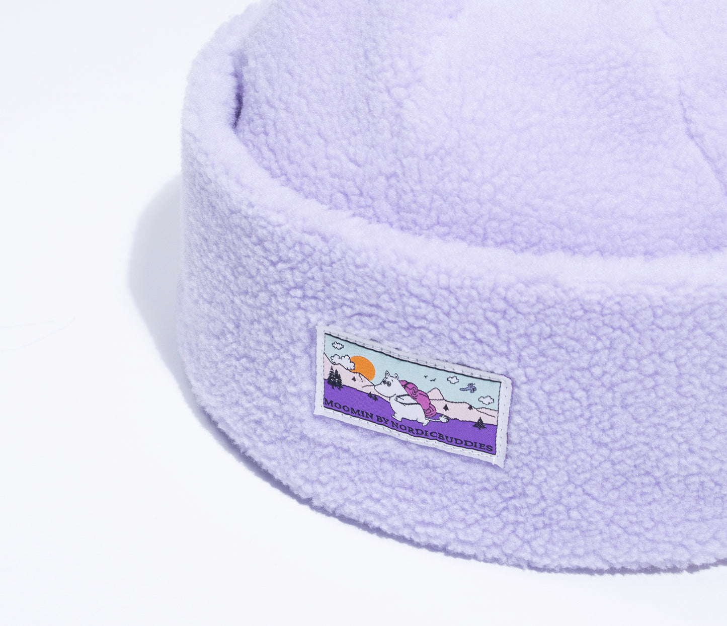 Moomin Adult Fargo Beanie Hat - Moomintroll Lilac