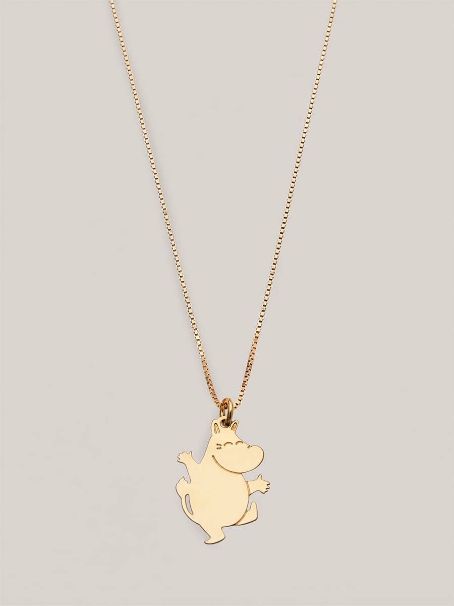Moomin x MALAIKARAISS - Moomintroll Jumping Necklace